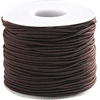 Elastingas siūlas papuošalams, 0.8mm, 100m, kavos spalvos