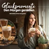 Elbfuchs® Latte Macchiato stiklinės dvigubomis sienelėmis [2 x 450 ml, ypač didelės] krištolo skaidrumo termo stiklinės su dvigubomis sienelėmis, idealiai tinka kaip Cappuccino stiklinės, kavos stiklinės, arbatos stiklinės