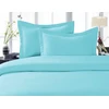 Patalynės komplektas Elegant Comfort 1500 siūlų skaičiaus egiptietiškos kokybės 3 dalių raukšlėms ir blukimui atsparus prabangus antklodžių užvalkalų komplektas, Full/queen, Aqua