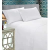 Elegant Comfort prabangus, minkštas ir jaukus 4 dalių patalynės komplektas 1500 Premium Hotel Quality mikropluošto dygsniuotas dizainas ant paklodės ir pagalvių užvalkalų, atsparus raukšlėms, Full
