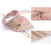 Elegant little tail Rudens šunų bandana berniukams mergaitėms mažiems vidutiniams dideliems šunims šventinė patogi šunų seilinukas reguliuojama kvadratinė šunų bandana naminiams gyvūnams