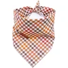 Elegant little tail Rudens šunų bandana berniukams mergaitėms mažiems vidutiniams dideliems šunims šventinė patogi šunų seilinukas reguliuojama kvadratinė šunų bandana naminiams gyvūnams