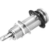 Elektrinės gitaros ir bosų lizdas 6.35 mm stereo mono