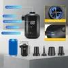 Elektrinis oro siurblys, 3600 Mah, Usb, 280 L/min, nešiojamas