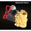 Ventiliatorius Elektrinis solenoidinis vožtuvas, 220 V Dn15 1/2 colio solenoidinis vandens vožtuvas, normaliai uždarytas elektrinis solenoidinis vožtuvas, cinko lydinio normaliai uždarytas pakaitinis vožtuvas vandeniui, orui, dujoms, alyvai