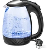 Elektrinis virdulys Extrastar, 1.7l, 2200w, stiklinis, juodas