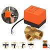 Ventiliatorius Elektromagnetinis rutulinis vožtuvas dn25 g1" trieigis pavaros 220v