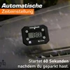 Elektroninis parkavimo diskas su vokišku Kba patvirtinimu | Elektrinis parkavimo laikmatis su baterija | Automatinis ir skaitmeninis | Automobilio aksesuarai, dovanos moterims ir vyrams