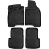 Element Premium klasės 3d guminiai kilimėliai, skirti Fiat Panda Mk3, 2011-2024, 4 vnt., juodi