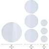 Elements apvalus sieninis veidrodis, 7 dalių rinkinys, įvairių dydžių