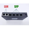 Šakotuvas Elfcam® - gigabitinis ethernet lan jungiklis su 4 x gigabit sfp 1.25g prievadais ir 2 x gigabit ethernet prievadais 10/100/1000mbps, plug and play gigabitinis jungiklis lan skirstytuvas (4 sfp prievadai)