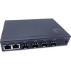 Šakotuvas Elfcam® - gigabitinis ethernet lan jungiklis su 4 x gigabit sfp 1.25g prievadais ir 2 x gigabit ethernet prievadais 10/100/1000mbps, plug and play gigabitinis jungiklis lan skirstytuvas (4 sfp prievadai)