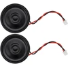 Emagtech 2 vnt. 28 mm vidiniai garsiakalbiai radarų detektoriui 16–1 W pakaitinis garsiakalbis su laidu ir 1,25 jungtimi, suderinamas su Uniden R1 R3 R4 R7 R8 radarų detektoriumi