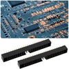 Emagtech 5 vnt. 44 kontaktų Ide prievado dėžutės jungties antraštė 2 x 22 dviguba eilė 2,0 mm žingsnio kištuko jungties pakeitimas, suderinamas su Commodore-amiga 1200/600