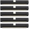 Emagtech 5 vnt. 44 kontaktų Ide prievado dėžutės jungties antraštė 2 x 22 dviguba eilė 2,0 mm žingsnio kištuko jungties pakeitimas, suderinamas su Commodore-amiga 1200/600