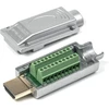 Emelec Víascom Ch001 Hdmi Male 2.0 paauksuoti kontaktai, tvirtinimas varžtais, metalo spalvos