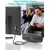 Emk 90 laipsnių optinis kabelis, optinis audio kabelis, toslink kabelis, šviesolaidinis kabelis namų kinui, televizoriui, soundbar'ui, žaidimų konsolei, blu-ray grotuvui, garsiakalbiui, projektoriui, stiprintuvui (2 metrai)