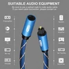 Emk Optinis Audio Kabelis 3m - Nailoninis, Spdif, Toslink