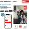 Emos gosmart dimerio modulis/zigbee išmanusis jungiklis su programėle, reguliuojamas potinkinis dimerio jungiklis nuotoliniam valdymui, valdymas balsu su alexa ir google home, vienam jungikliui