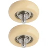Emsea irklavimo treniruoklio sėdynės ratukas nailoninis paspirtuko ratukas su guoliu 6 x 36 x 10 mm pom stalčiaus slydimo ritinėlis bėgių ratukas su m6 sriegiu, 2 vnt.