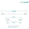 Enoaudio Mogami 2964 Skaitmeninis Koaksialinis Kabelis 1.0 m