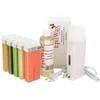 Epilwax Royal epiliacijos rinkinys su: profesionaliu vaško šildytuvu, 5 vaško kasetėmis po 100 ml Panashed, 100 epiliacijos juostelių, 1 buteliuku 250 ml aliejaus po epiliacijos (royal Series 5)