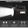 Eray Led žibintuvėlis 15000 liumenų, Led rankinis prožektorius su įkraunama baterija, 10800 Mah & Ipx4 atsparus vandeniui & 6 režimai, reguliuojamas žibintuvėlis / avarinis apšvietimas