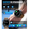 Esfoe karinis išmanusis laikrodis vyrams 48 mm, Gps/5atm ir Ip69k atsparus vandeniui, 45+ dienų baterijos veikimo laikas, 1.43 colio amoled išmanusis laikrodis vyrams su telefono funkcija, kompasas, barometras, širdies ritmas, 170+ sporto režimų