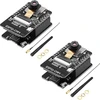Esp32-cam wifi bluetooth modulis binghe 2 vnt. esp32-cam kūrimo plokštė su ov2640 kamara moduliu + 2.4g išorinė antena + esp32-cam-cm programavimo modulis su mini usb, suderinamas su arduino