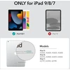 Esr dėklas, skirtas ipad 10.2 su rašiklio laikikliu, skirtas ipad 8 kartos 2020/ipad 7 kartos 2019 su pieštuko laikikliu [trifold viewing stand] [auto sleep/wake cover] rebound series