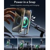 Esr Halolock belaidis automobilinis įkroviklis tvirtinamas ant prietaisų skydelio, 7.5w, su magnetiniu sulygiavimu ir snap, suderinamas su iphone 12, 12 pro, 12 mini, 12 pro max, juodas