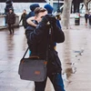 Estarer fotokrepšys, foto krepšys Slr/dslr/slr fotoaparato krepšys per petį, pagamintas iš vandeniui atsparaus drobės, 14/15,6 colio, pilkas