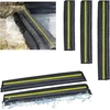 Estresen 6 vnt. 180 x 20 cm smėlio maišų rinkinys nuo potvynių su atšvaitine juostele, vandens aktyvuojami potvynių barjerai priekinėms durims, apsauga nuo potvynių durims, garažams ir rūsiams