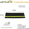 Estresen 6 vnt. 180 x 20 cm smėlio maišų rinkinys nuo potvynių su atšvaitine juostele, vandens aktyvuojami potvynių barjerai priekinėms durims, apsauga nuo potvynių durims, garažams ir rūsiams
