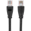 Ethernet Cat 6 kabelis Rj45, 3 m, juodas
