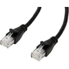 Ethernet Cat 6 kabelis Rj45, 3 m, juodas