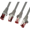 Ethernet tinklo kabelis Cat6 Sftp Pimf 7,5m pilkas