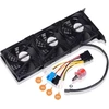 Euroharry grafikos plokštės ventiliatorius 3 x 92 mm didelio oro srauto ventiliatorius pci laikiklis aušintuvas gpu ventiliatorius palaiko 5 v, 7 v, 12 v, palaiko pagrindinės plokštės sys_fan sąsają