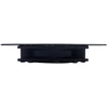 Euroharry usb ventiliatorius 120 mm, skaitmeninis ekranas, temperatūros kontroliuojama tyli ventiliatoriaus sistema, 5 v ventiliatorius su moderniu šlifuoto juodo aliuminio rėmu namų kino teatro av spintelėms