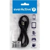 Everactive Cbb-1cb Usb C tipo C nailono kabelis greitas įkrovimas iki 3a 100cm juodas