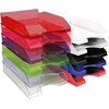 Exacompta 12306d Ecotray Premium dėklai laiškams, pagaminti iš perdirbto plastiko, Din A4 formato, idealūs jūsų organizacijai. Tvirtos ir sukraunamos laikymo dėžutės, mėlynas angelas, pilkos spalvos, 10 vnt.