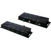 Exsys Ex-6002poe Ethernet 1gigabit į 4 Usb su Poe, juodas