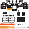 Kilimėlis Extremerate Clicky Hair Trigger rinkinys Ps5 valdikliui Bdm-030, ergonomiški mikro jungikliai L2r2 ir taktiliniai L1r1 mygtukai, paleidiklio stabdymo pelės paspaudimo kabelių rinkinys, skirtas Ps5 valdiklio stiprumui