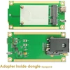 Maršrutizatorius Exvist 4g Lte Dongle su Ec25-e Mini Pcie Sim kortelės lizdo modemu Lte Fdd B1/b3/b5/b7/b8/b20