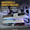 Ezdiy-fab 5 v argb gpu laikiklis grafikos plokštės gpu atrama vaizdo plokštės laikiklio laikiklis laikiklis sag holder rx7990xtx, rtx4090, baltas-341-1