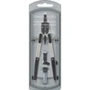 Faber-castell 174014 greitai nustatomas skriestuvas su šarnyru, 4 mm kaištis, sidabrinis