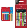 Faber-castell 201540 Colour Grip 18 + 4 + 2 ir 201569 Colour Grip rinkinys, 12 vnt.