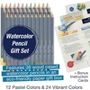 Faber-castell Aqua Goldfaber 114639 akvareliniai pieštukai, 3,3 mm šerelis, 36 vnt. pakuotė dovanų dėžutėje
