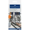 Faber-castell eskizų rinkinys, juodas