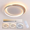 Fanlg Led lubų šviestuvas 40 cm, pritemdomas, 3000-6000k, modernus